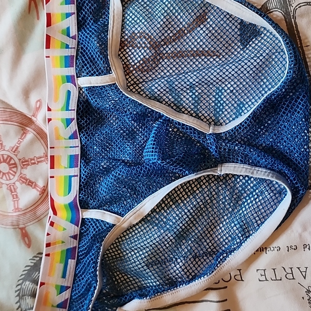 Andrew Christian pride mesh briefs